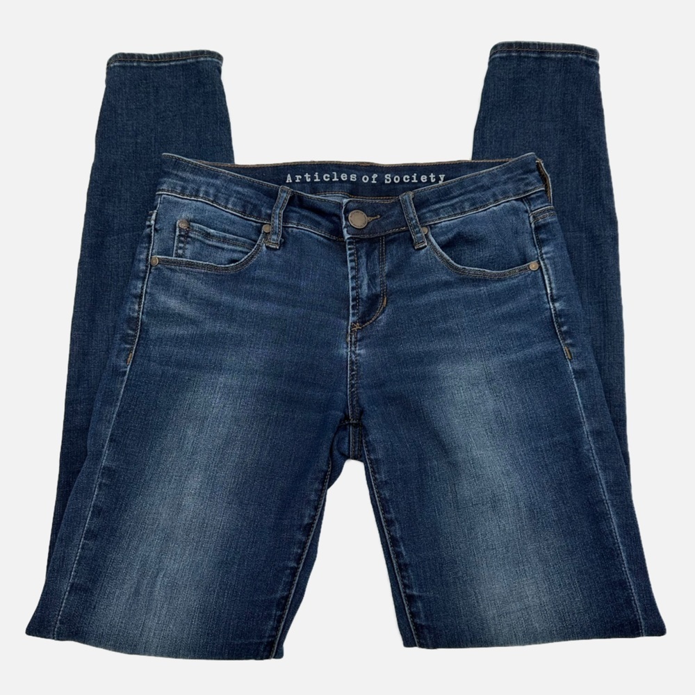 Articles of Society Dark Wash Silver Lake Skinny Jeans 24